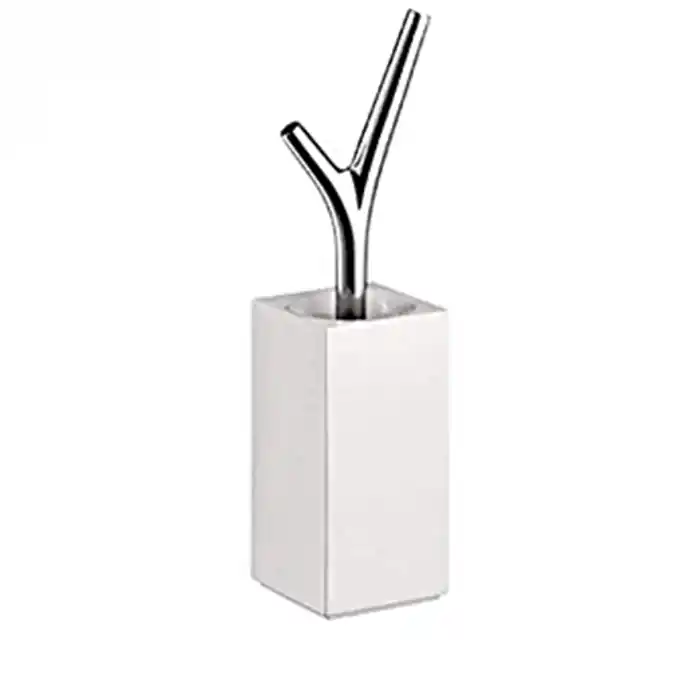 Porte-brosse WC au sol AXOR MASSAUD Blanc Chrome - Axor - 42235000 Commande En Gros