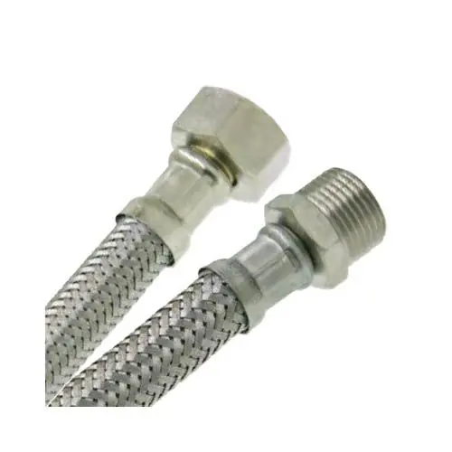 Pas Cher Flexible sanitaire Inox Ø intérieur 19mm - Mâle/Femelle 3/4 (20/27) - longueur 80 cm