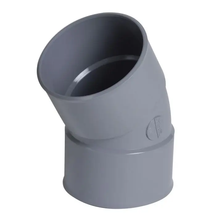 Vente Directe Coude PVC évacuation Ø100 femelle femelle 30° – Nicoll