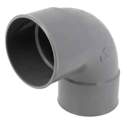 Solde Coude PVC évacuation Ø100 Femelle Femelle 87°30 – Nicoll