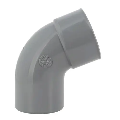Coude PVC évacuation Ø100 Mâle Femelle 67°30 – Nicoll Meilleure Vente