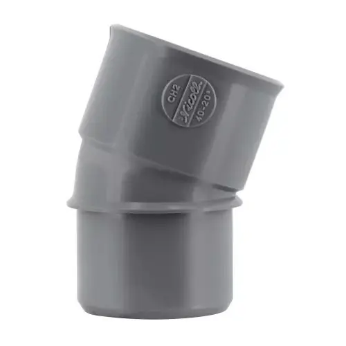 Coude PVC évacuation Ø40 Mâle Femelle 20° – Nicoll Solde