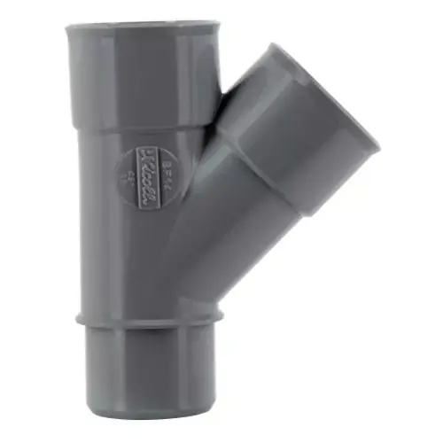 Expédié Aujourd'hui Culotte PVC évacuation Ø32 Mâle Femelle 45° - Nicoll