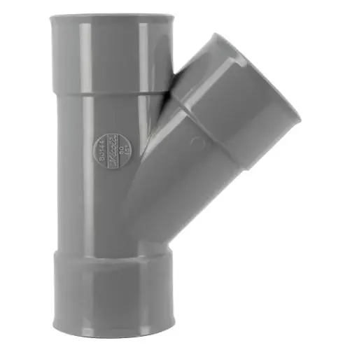 Seulement Aujourd&rsquo;hui Culotte PVC évacuation Ø50 Femelle Femelle 45° – Nicoll