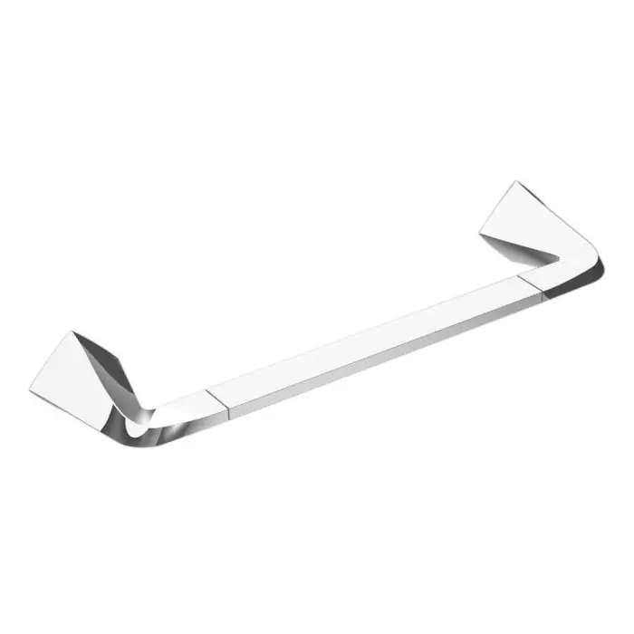 Certifié Porte-serviette 50cm laiton chromé Fusion