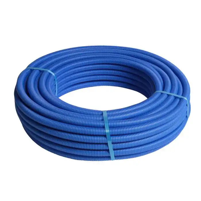 Dernier Modèle 50M Tube multicouche pré-gainé bleu - Ø26x3,0 - Alu 0,28mm - Henco