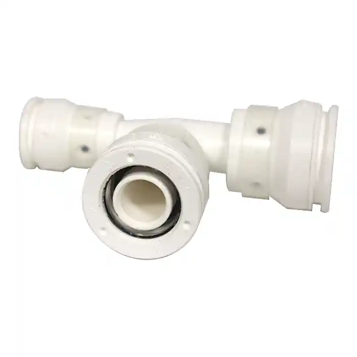 Raccord multicouche push-fit Vision té inégal 26x3,0 - 26x3,0 - 16x2,0 Usine Directe