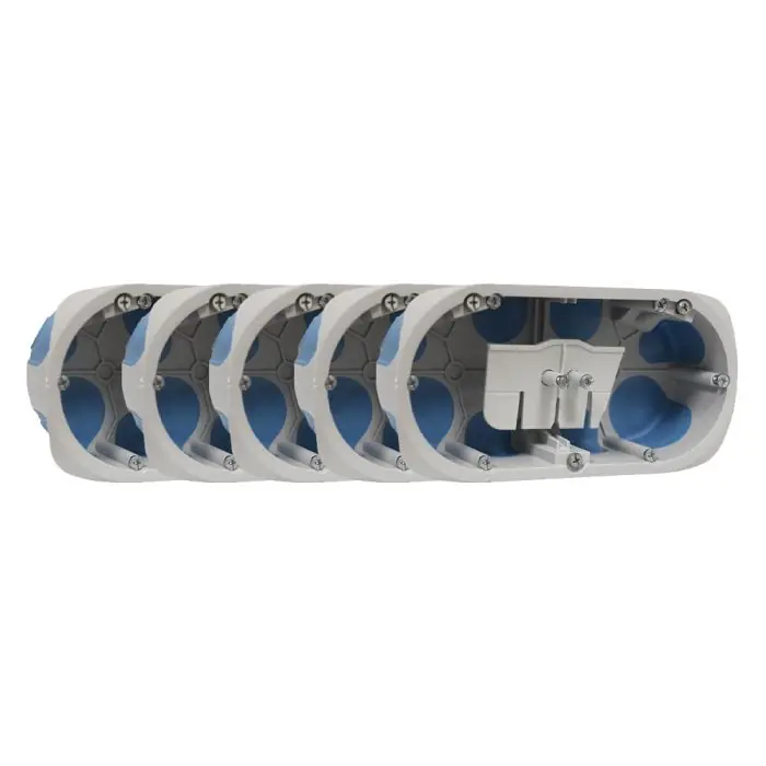 Produit De Marque Lot de 5 Boîtiers d‘encastrement double NO AIR Ø67x40mm