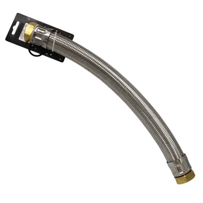 Flexible sanitaire Inox Ø intér.30mm-Femelle/Femelle 1"1/4 (33/42) - 500mm Nouveauté