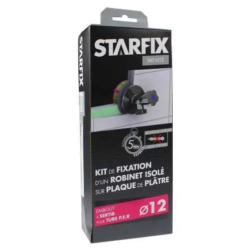 Sortie de cloison STARFIX PER Ø12 Raccord à Sertir - Femelle 1/2" (15/21) pour robinet Bon Plan