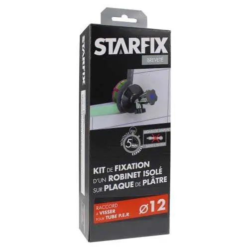 Sortie de cloison STARFIX PER Ø12 Raccord à Compression - Femelle 1/2" (15/21) pour robinet Offre Du Jour