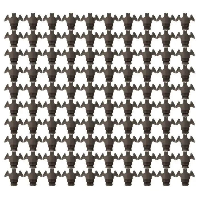 Acheter En Ligne 100 supports rail placo OBR F60 15/32 – Profondeur 32 à 49 mm – Sixbox