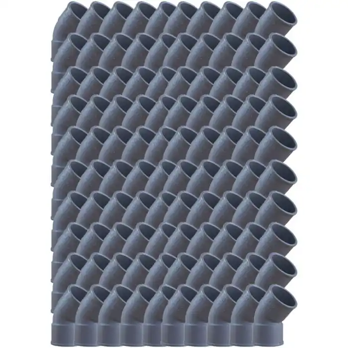 Promotion 100 coudes PVC 45° Femelle/Femelle Ø32 - First Plast