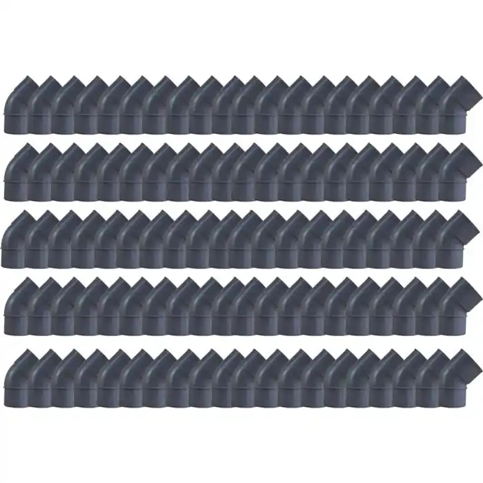 Nouvel Arrivage 100 coudes PVC 45° Mâle/Femelle Ø50 - First Plast