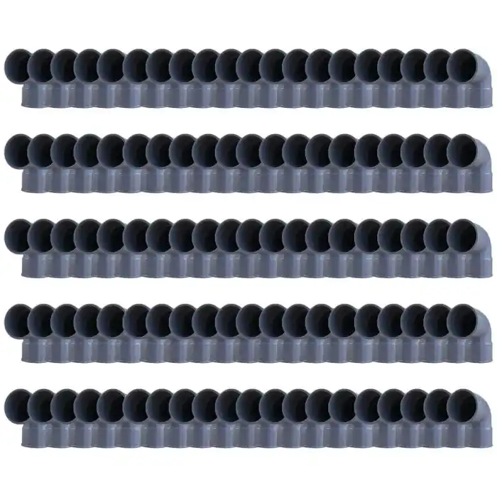 Dernière Chance 100 raccords PVC 87°30 Femelle/Femelle Ø40 - First Plast