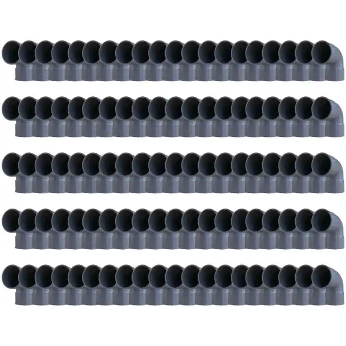 100 raccords PVC 87°30 Femelle/Femelle Ø50 - First Plast Expédié Aujourd'hui