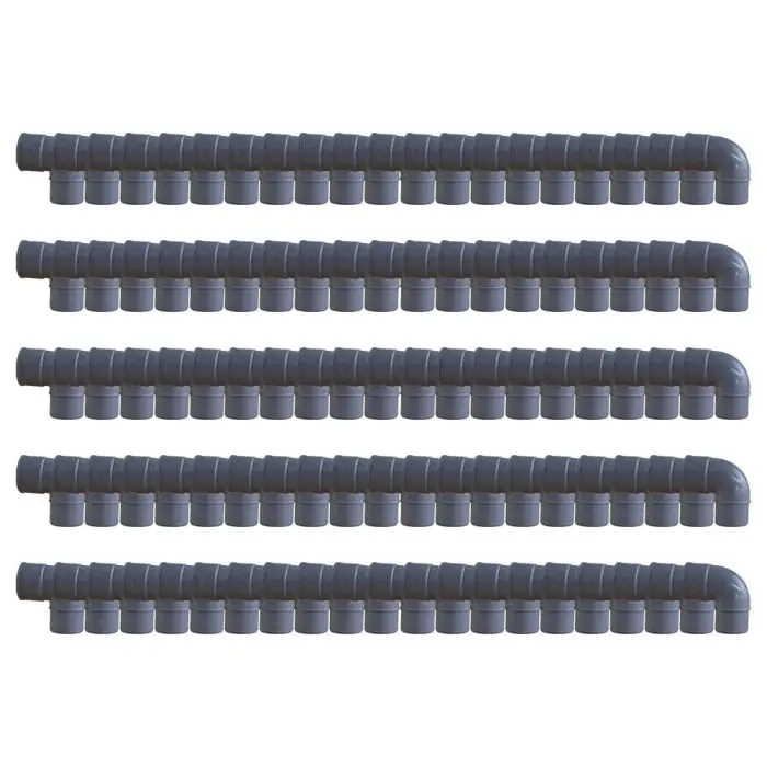 Pas Cher 100 raccords PVC 87°30 Mâle/Femelle Ø40 - First Plast