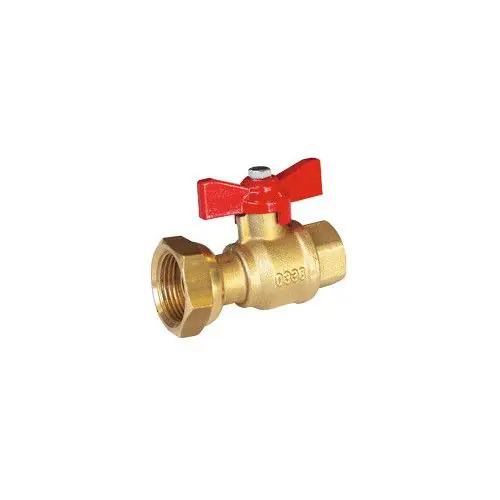 Soldes Robinet avant compteur droit Femelle 1/2" (15x21) - écrou tournant 3/4" (20x27)