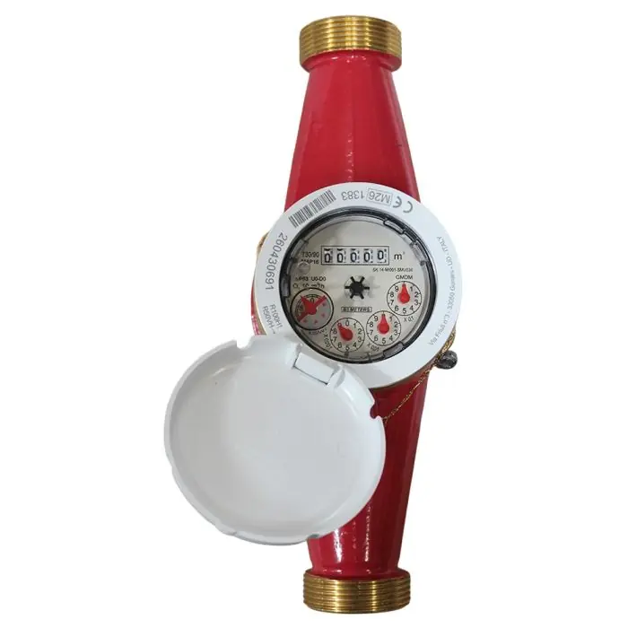 Must-Have Compteur 1ère prise eau chaude à jets multiples - Écartement 260 mm - calibre 30 - Mâle 1"1/2 (40/49) - Sferaco