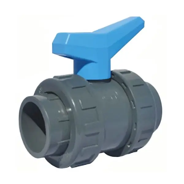 Haute Qualité Vanne à sphère PVC à coller PN16 Ø20 - Manette bleue, gamme Bâtiment - Sferaco