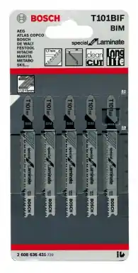 BOSCHLAMES DE SCIE SABRE ET SAUTEUSE Réduction