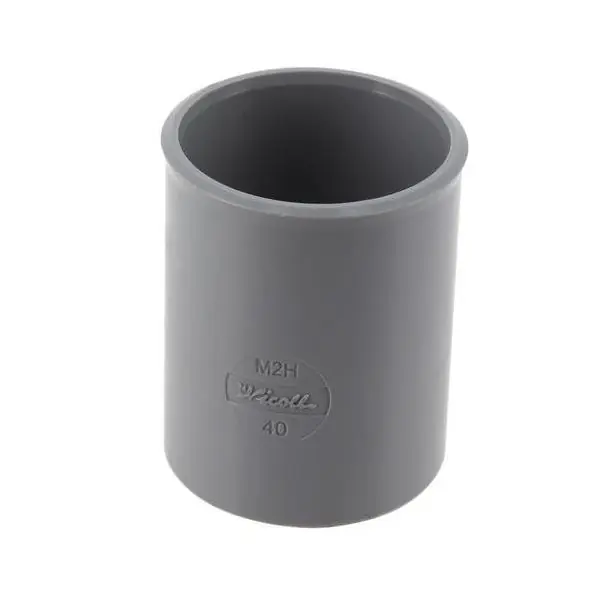 Acheter Direct MANCHON PVC A COLLER Ø40MM FEMELLE-FEMELLE M2H