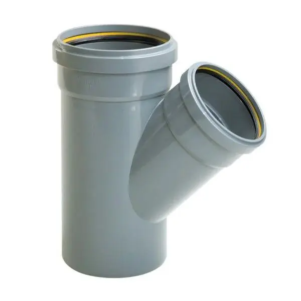 Culotte PVC assainissement CR4 Ø125 mâle-femelle 45° Livraison Express