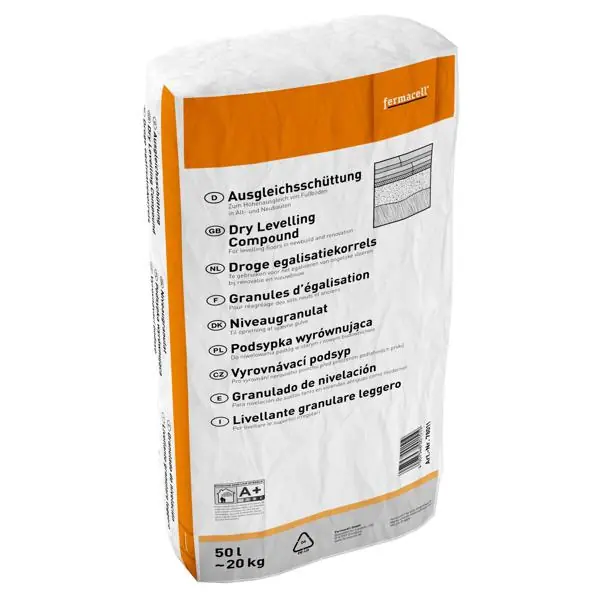 Petit Prix Granules d‘égalisation FERMACELL pour chape sèche sac 50L