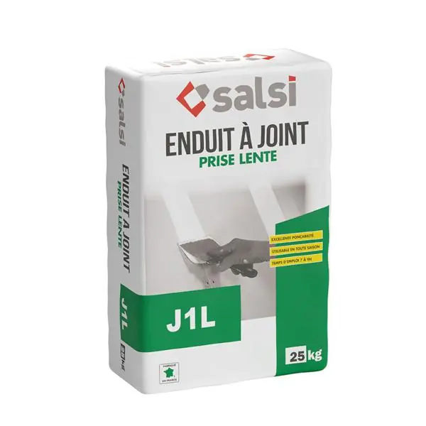 Enduit à joint prise lente 8H J1L LENT sac 25kg Populaire