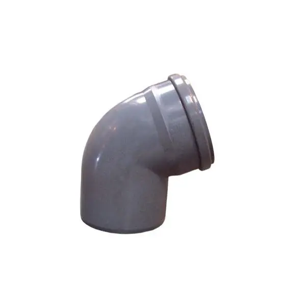 Marque Coude PVC assainissement CR4 Ø110 mâle-femelle 67°