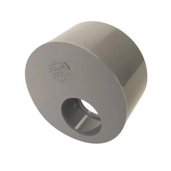 Certifié Tampon de réduction évacuation NFe Ø100/40 mâle-femelle T4