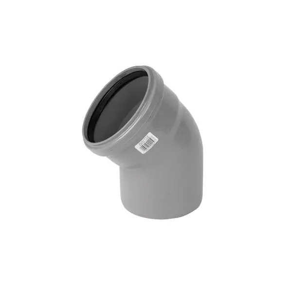 Coude PVC assainissement CR4 Ø250 mâle-femelle 45° Solde