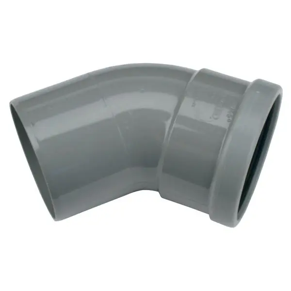 Petit Prix Coude PVC assainissement CR4 Ø400 mâle-femelle 45°