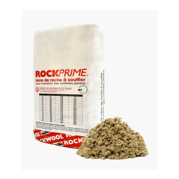 Marque Laine de roche ROCKPRIME à souffler sac 20kg