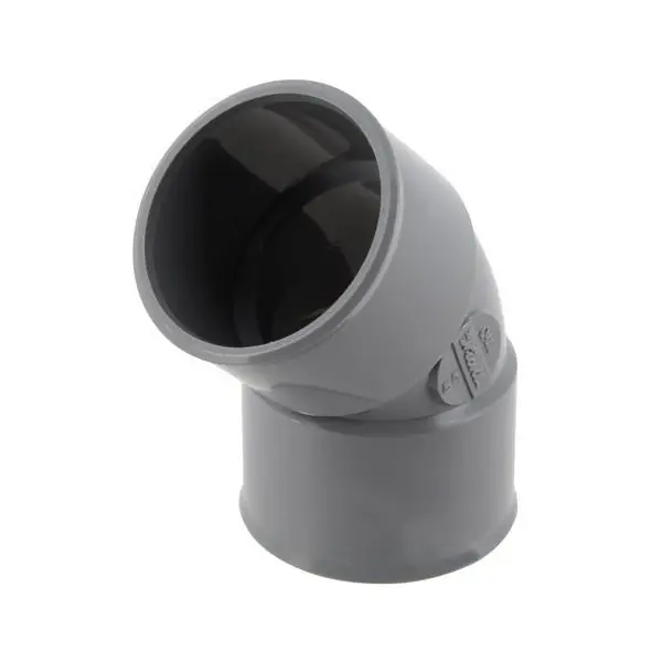 Meilleur Prix COUDE PVC Ø40MM FEMELLE-FEMELLE 45° CH44