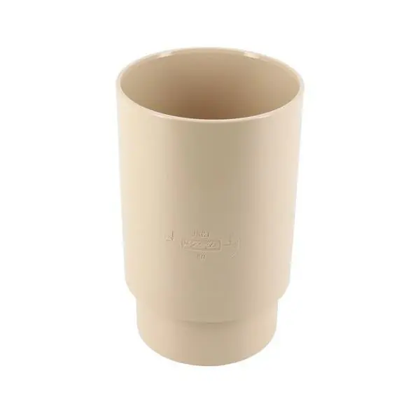Manchon femelle/femelle Ø80 25mm sable UJRGTS Nouveauté