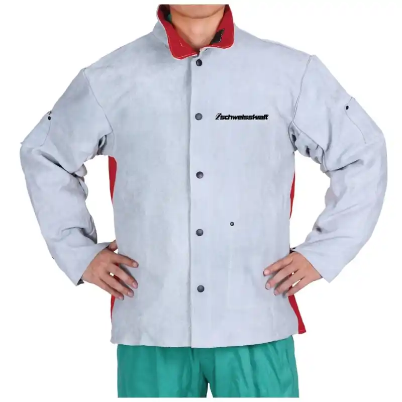 Veste de soudeur avec dos en tissu Schweisskraft taille XL Pas Cher