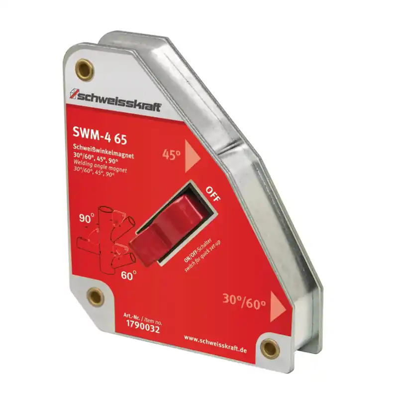 Commander Maintenant Aimant d‘angle de soudage Schweisskraft SWM-4 65