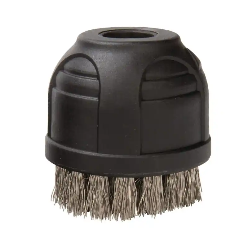 Prix Cassé Brosse ronde avec poils en inox Cleancraft