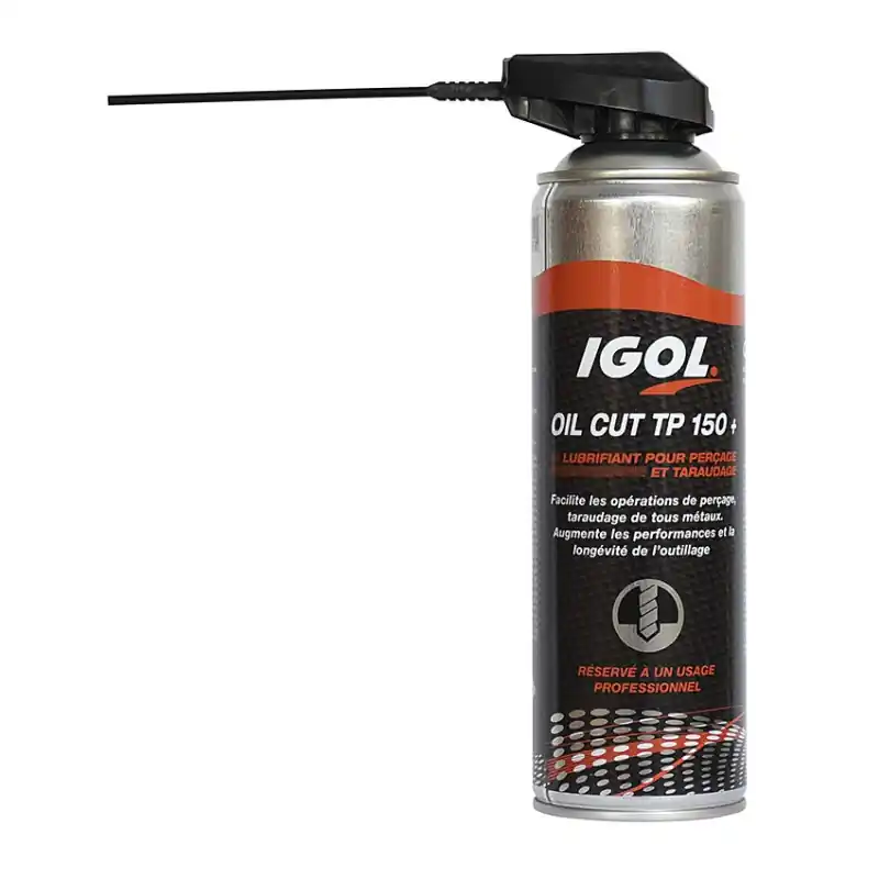 Authentique HUILE DE COUPE ENTIERE POUR PERCAGE ET TARAUDAGE – AEROSOL 400ML