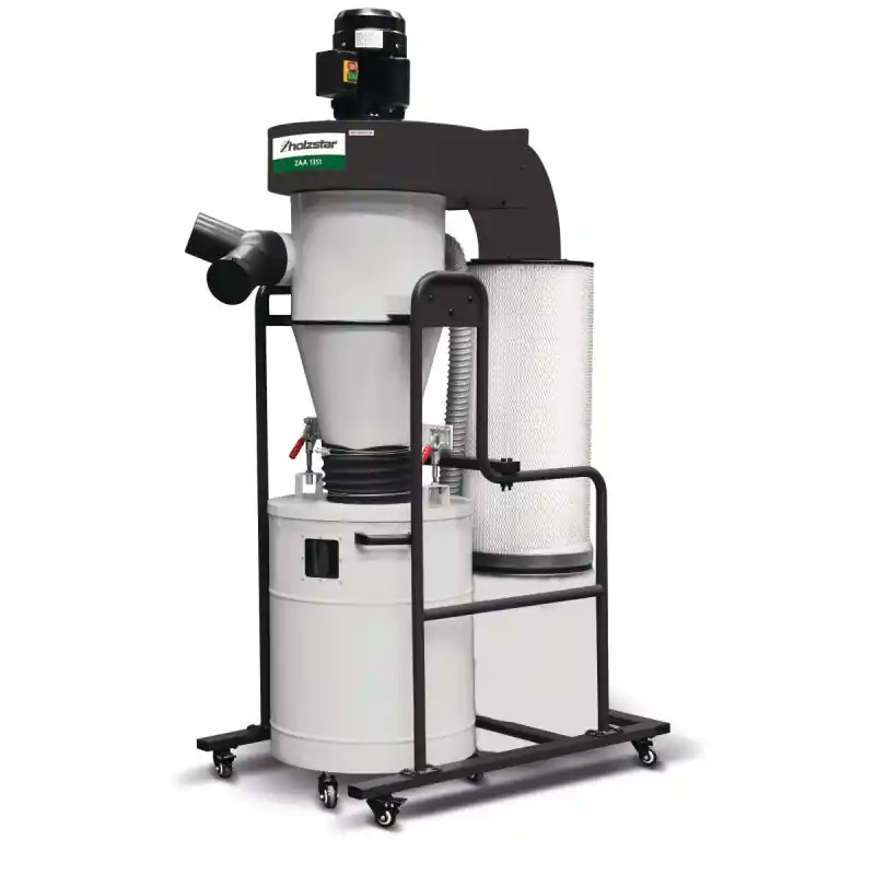 Système d‘aspiration et de filtration cyclonique Holzstar ZAA 1351 (230V) Bon Marché