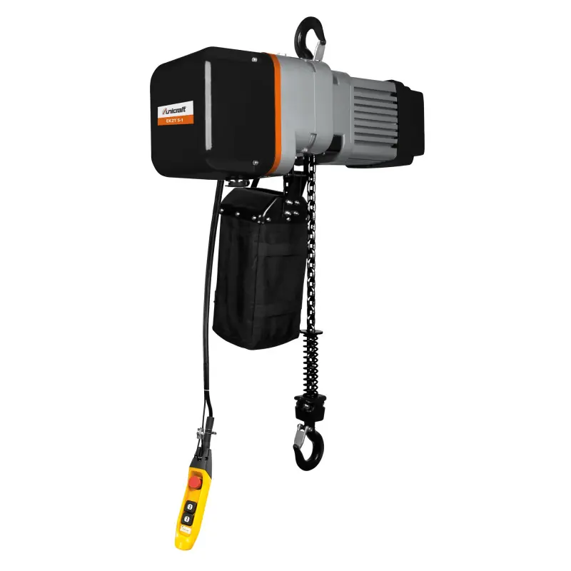 Palan électrique à chaîne 400V 500kg 6m Système Siemens Unicraft EKZT 5-1 Quantité Limitée