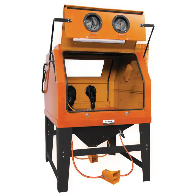 Achat Immédiat Cabine de sablage SSK 5 double porte haute qualité 1200 litres
