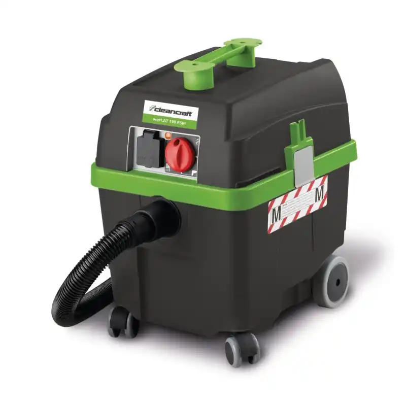 Seulement Aujourd'hui Aspirateur eau/poussière 30L semi-pro haut débit Cleancraft wetCAT 130 RS classe M
