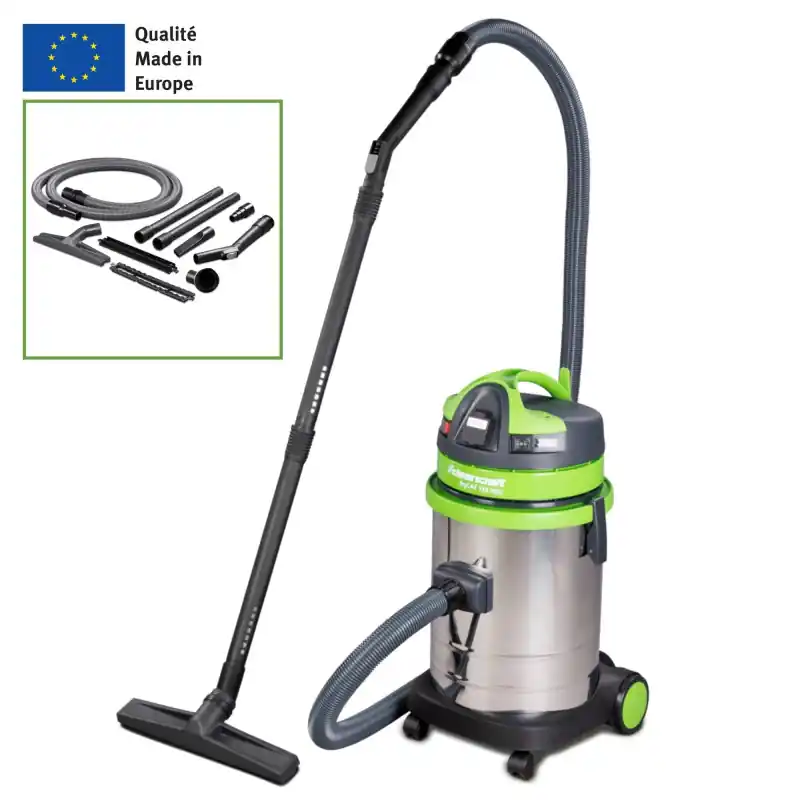 Aspirateur d‘atelier 33L semi-professionnel Cleancraft dryCAT 133 IRSC Remise