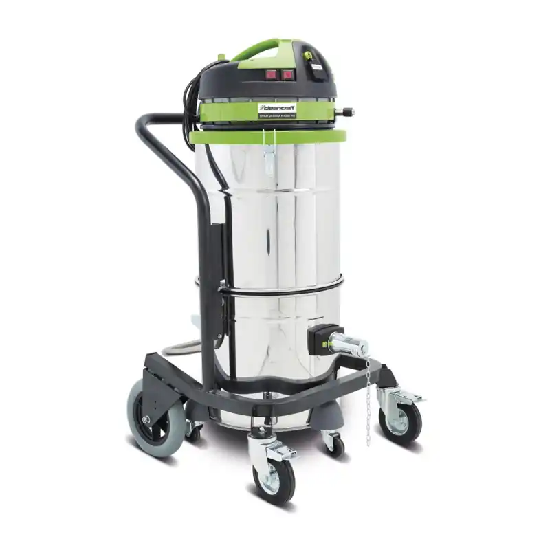 Haute Qualité Aspirateur d‘atelier en inox 50l professionnel substances toxiques Cleancraft dryCAT 250 IRCA classe H Pro