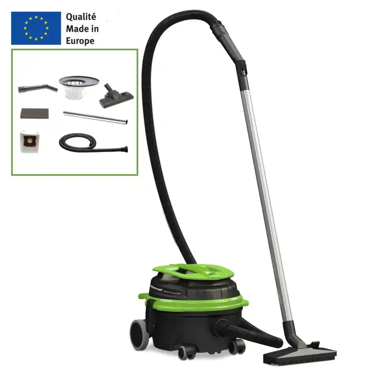 Vente Directe Aspirateur à poussières 12L professionnel silencieux Cleancraft flexCAT 112 Q