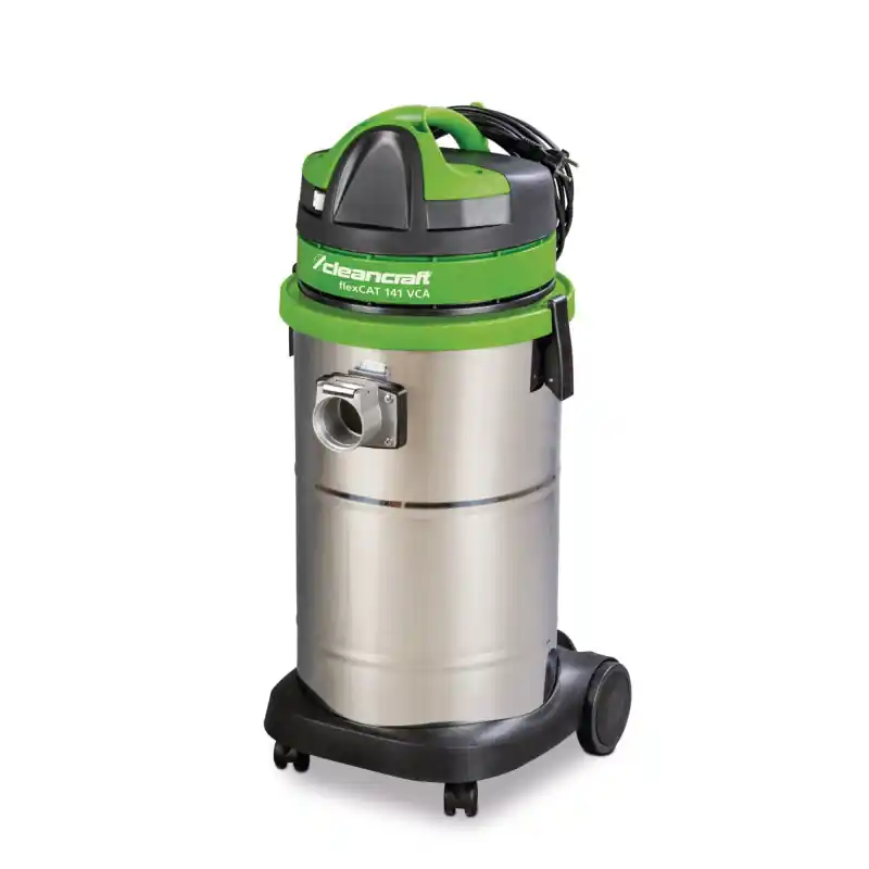Offre Exclusive Aspirateur à cendres farine sable 41L semi-pro en inox filtre Hepa Cleancraft flexCAT 141 VCA