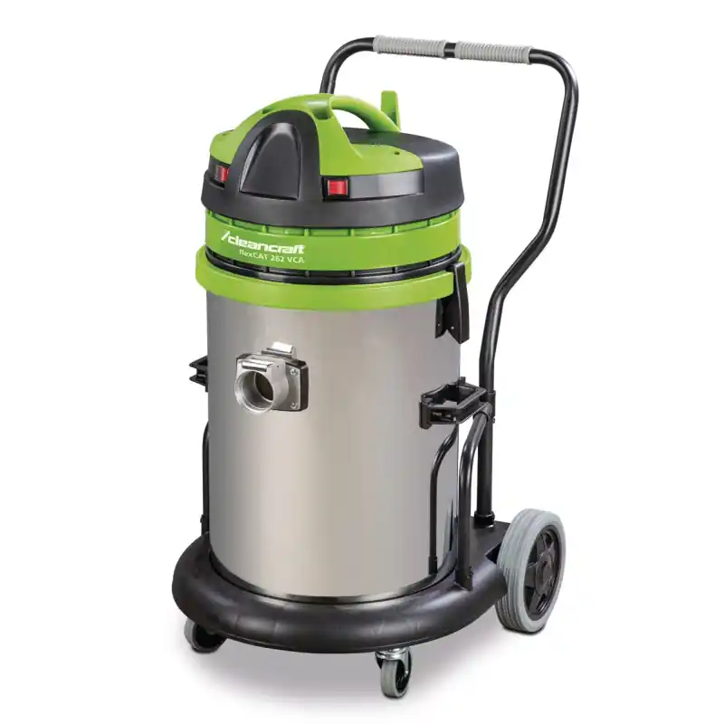 Aspirateur cendres farine sable 62L pro en inox filtre Hepa Cleancraft flexCAT 262 VCA Nouvelle Collection