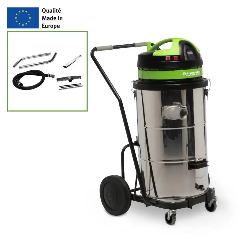 Aspirateur spécial industrie 78L Tamis huile et métal Cleancraft flexCAT 378 EOT-PRO Dernier Modèle
